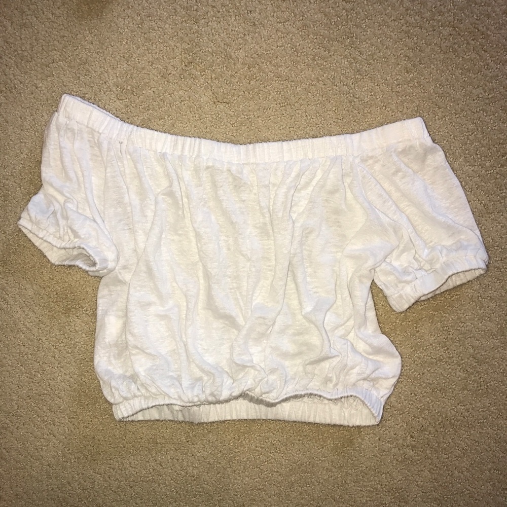 Kookai linen off should blouse - size small - Picture 3 of 4